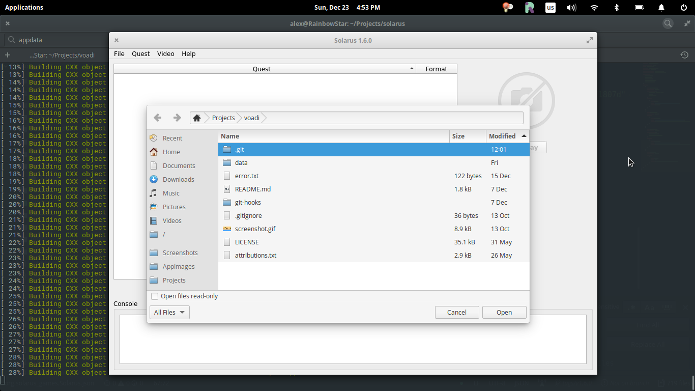 Can't select a folder in Qt-based dialog - snapd - snapcraft.io